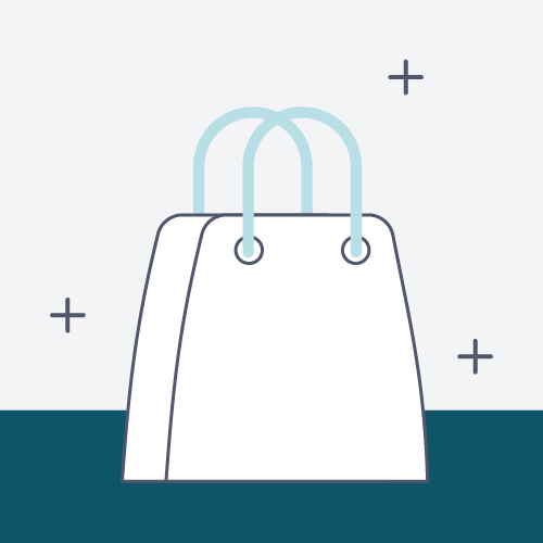Icon PoS: Einkaufstasche
